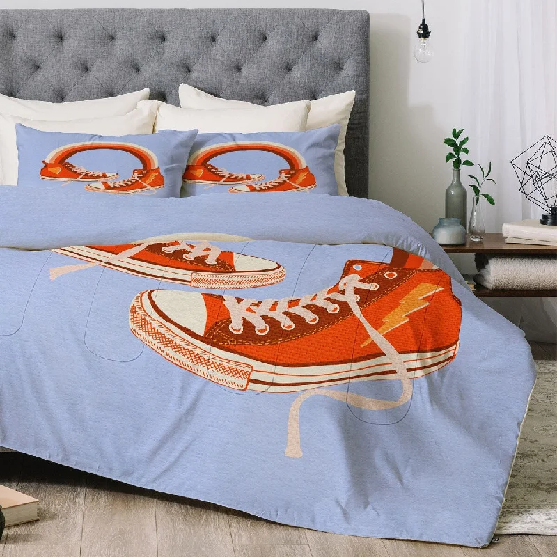 Sewzinski Sneakers Made to Order Comforter Set