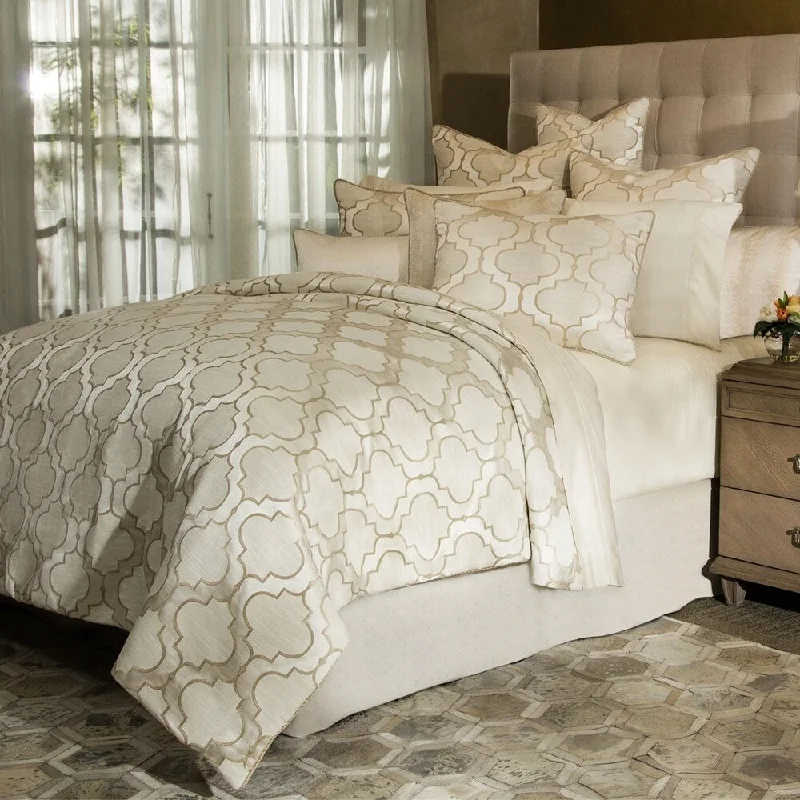 Spectrum 10-Piece Pearl King Comforter Set