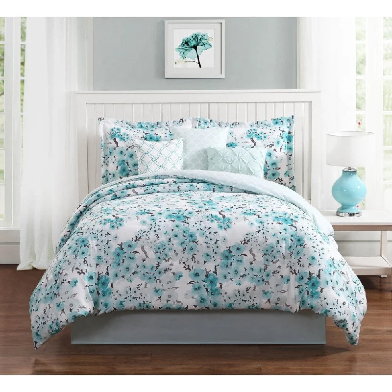 Studio 17 Sakura 7-Piece Comforter Set