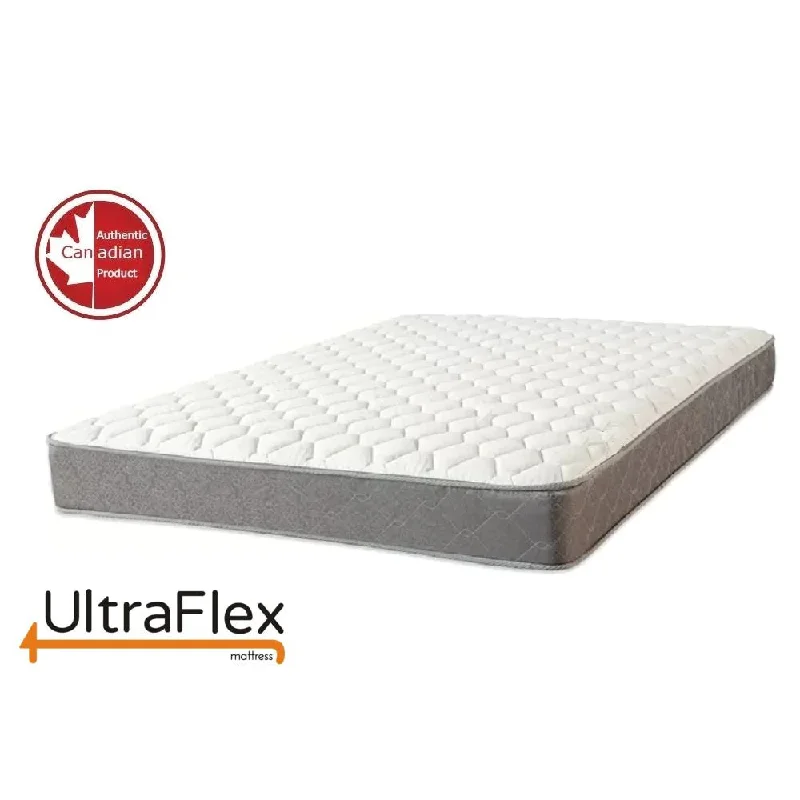 UltraFlex ESSENCE Orthopedic Gel Memory Foam, Natural Comfort, Balanced Support, Eco-friendly Mattress (Made in Canada)