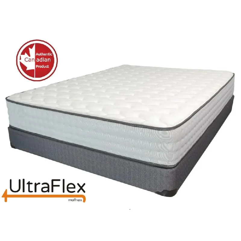 UltraFlex GLORY 10" Orthopedic Pocket Coil Foam Encased, Eco-friendly Hybrid Mattress with Waterproof Mattress Protector (Made in Canada)