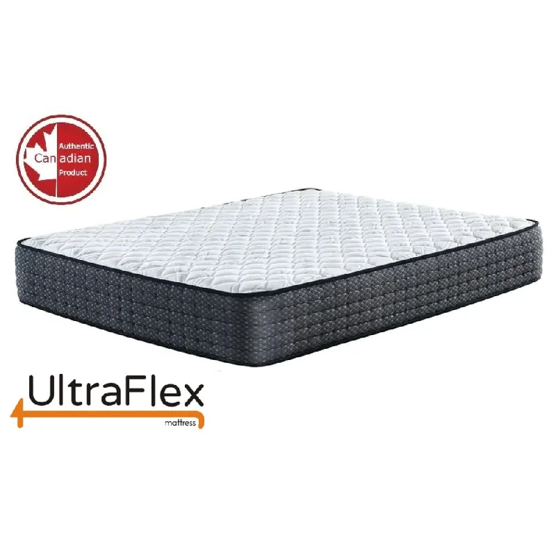 UltraFlex HARMONY Orthopedic, Coiled Innerspring Comfort layer Foam Encased, Eco-friendly Hybrid Mattress (Made in Canada)