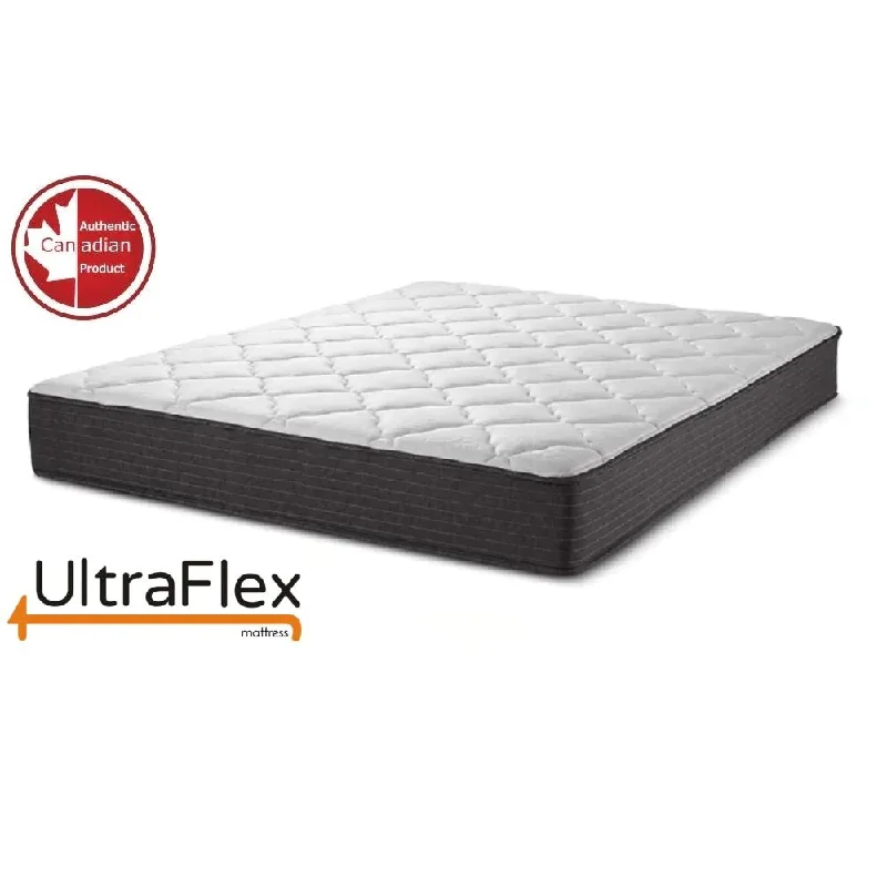 UltraFlex INSPIRE Orthopedic Luxury Gel Memory Foam, Optimal Comfort, Breathable, Eco-friendly Mattress (Made in Canada)