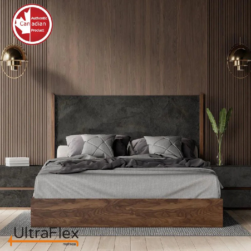 UltraFlex PRESTIGE - Orthopedic Heavy-Duty Hybrid HDCoils, Pressure Relieving Foam with Posture Support, High-Density Foam Casing, Low Motion Transfer, Eco-Friendly Mattress (Made in Canada)