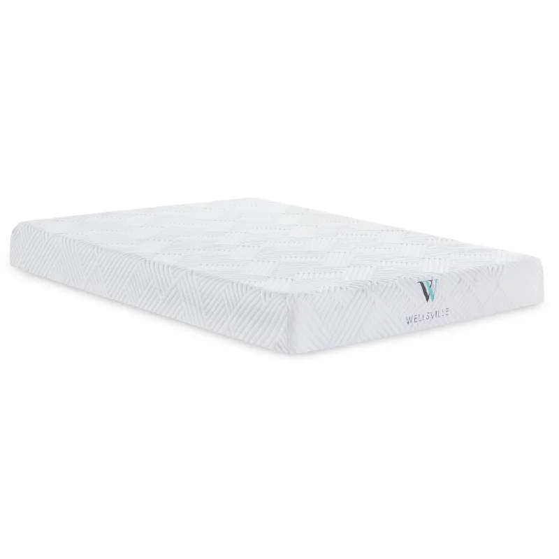 WELLSVILLE 8" GEL FOAM MATTRESS