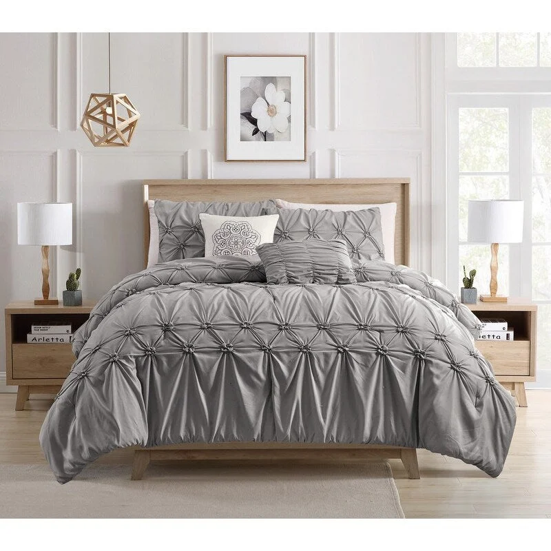 Westwood 5-Piece Smocked Comforter Set